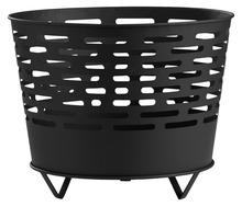 Vedkorg Ø39 x 31 cm Svart Dangrill